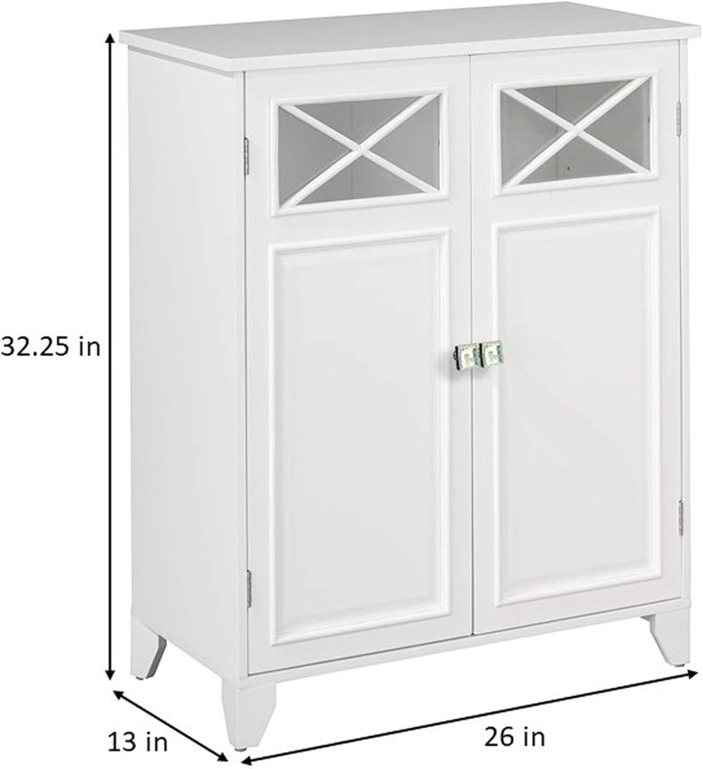 White Floor Cabinet N9202