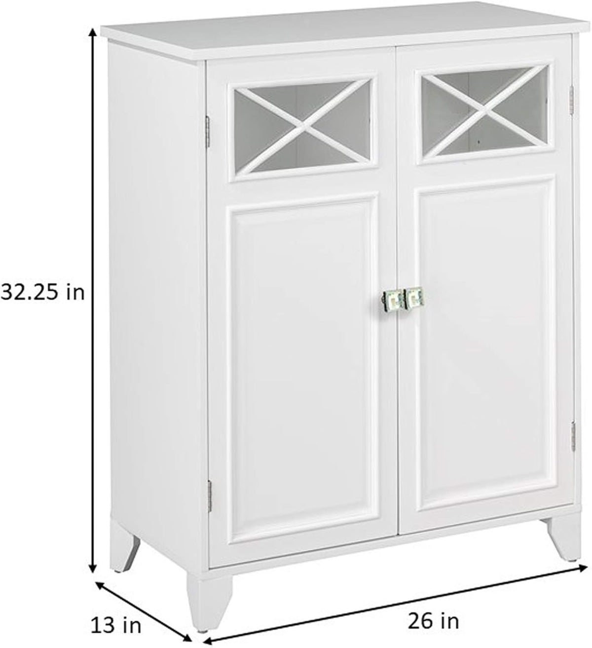White Floor Cabinet N9202