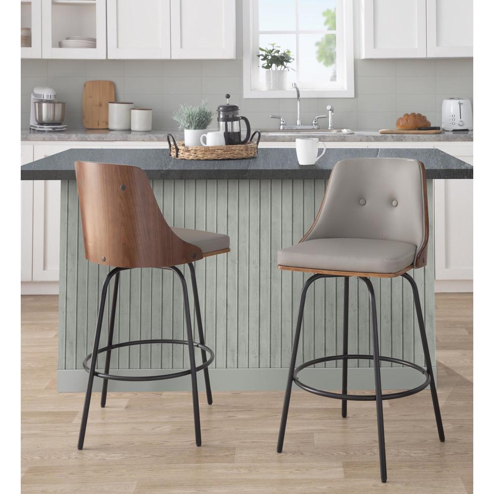 Set of 2 Fixed Height Counter Stool Z279847