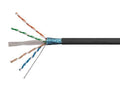 Cat6a Ethernet Bulk Cable, Solid, 550Mhz, Ftp, CMR, Pure Bare Copper Wire X231