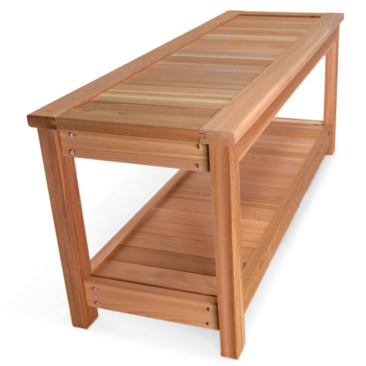 Cedar Sauna Bench O42660