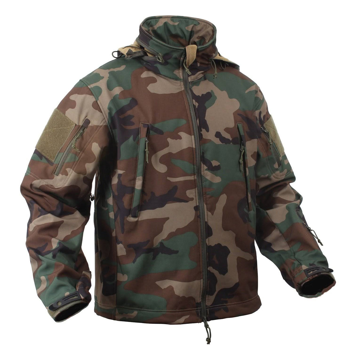 Tactical Soft Shell Camo Jacket O548