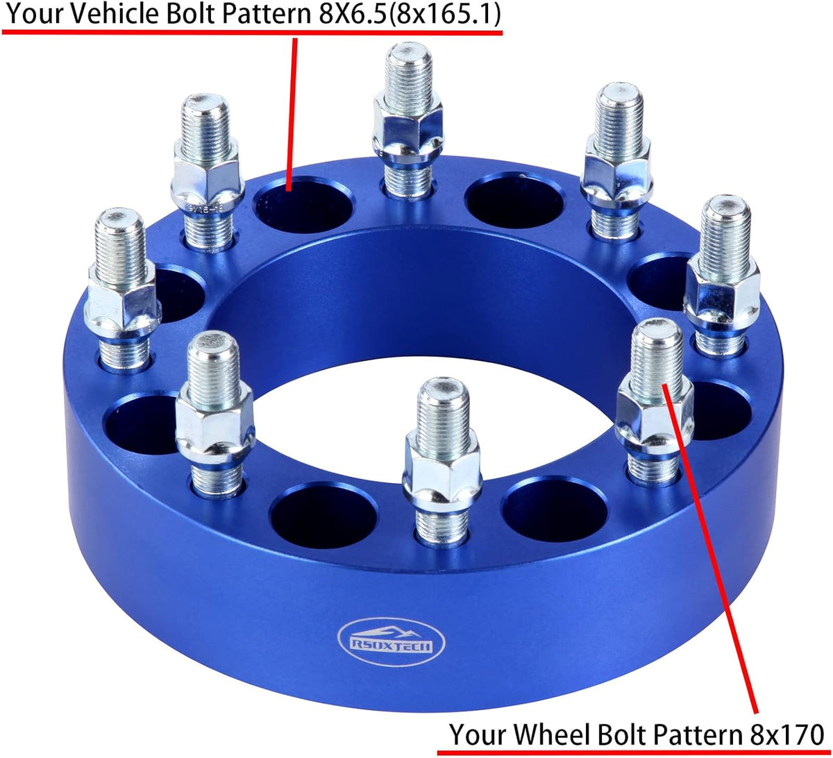 Forged Wheel Adapters 4pcs 1.5 inch 8 Lug S49928