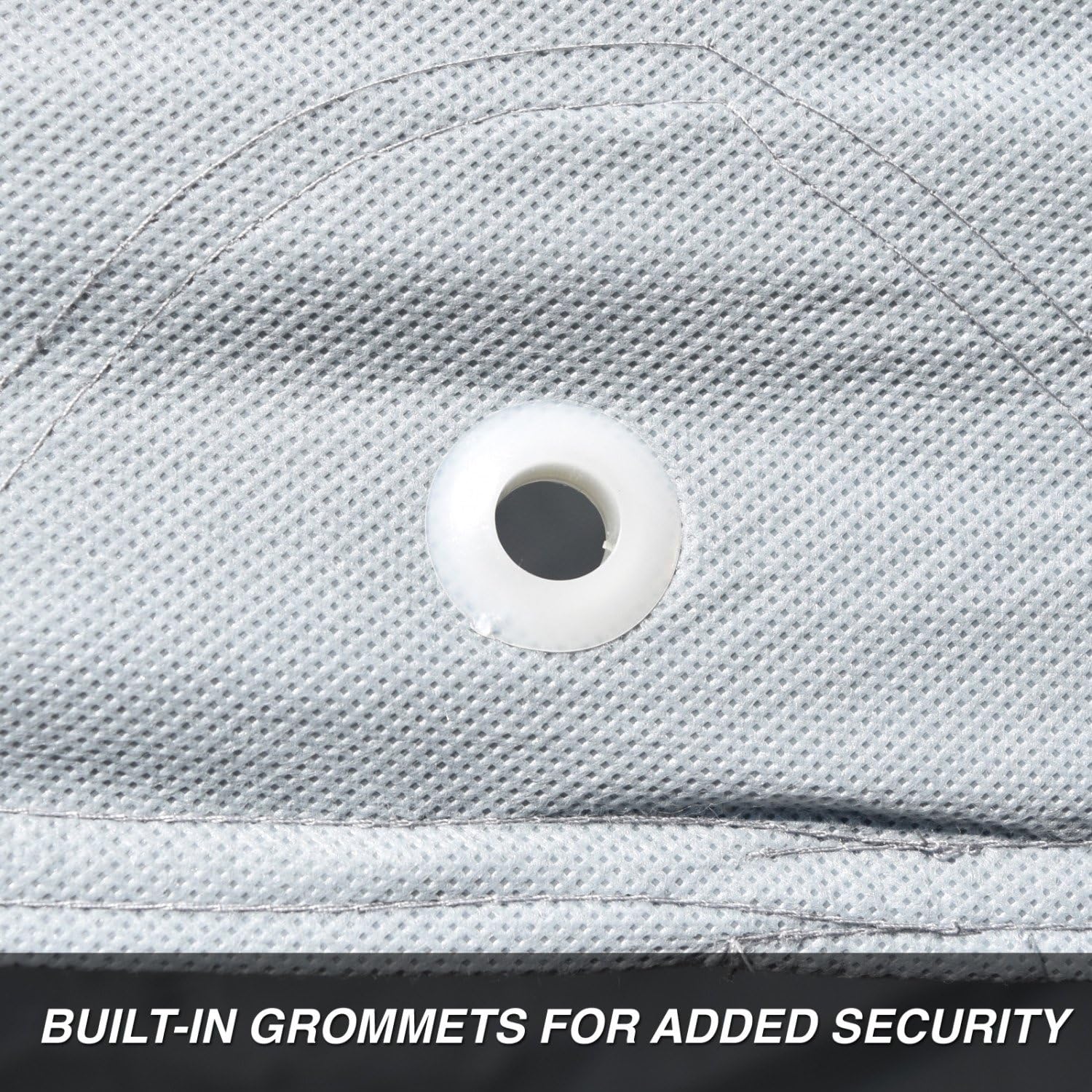 Gray Pack of 2 Dustproof UV Resistant Cover for Full Size SUVs K32806
