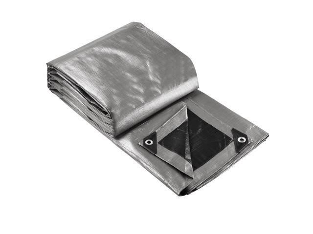 30x40 ft Waterproof 10mil Poly Tarp with 25 Ball Bungees S3849