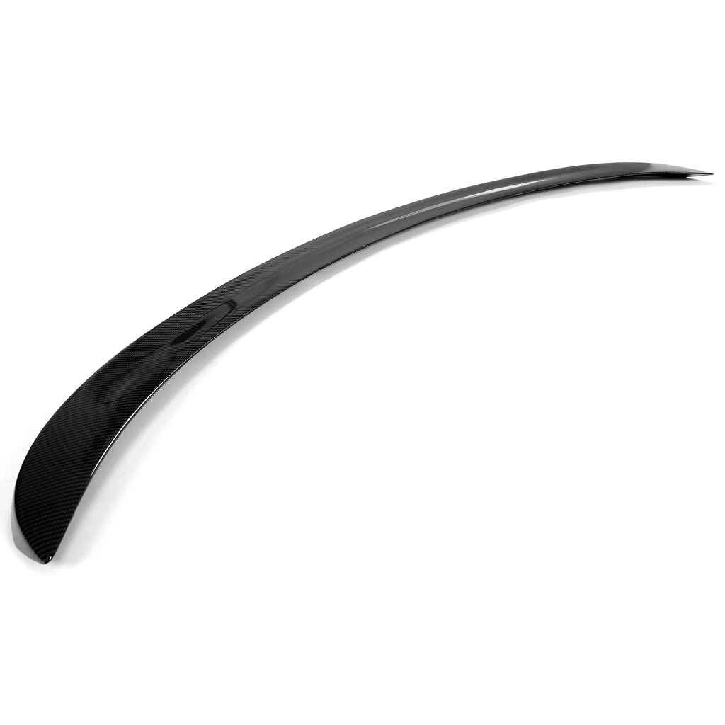Glossy Carbon Fiber Rear Trunk Lip Spoiler Wing E165182