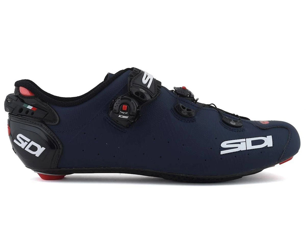 Matte Blue Black Carbon Cycling Shoes E894
