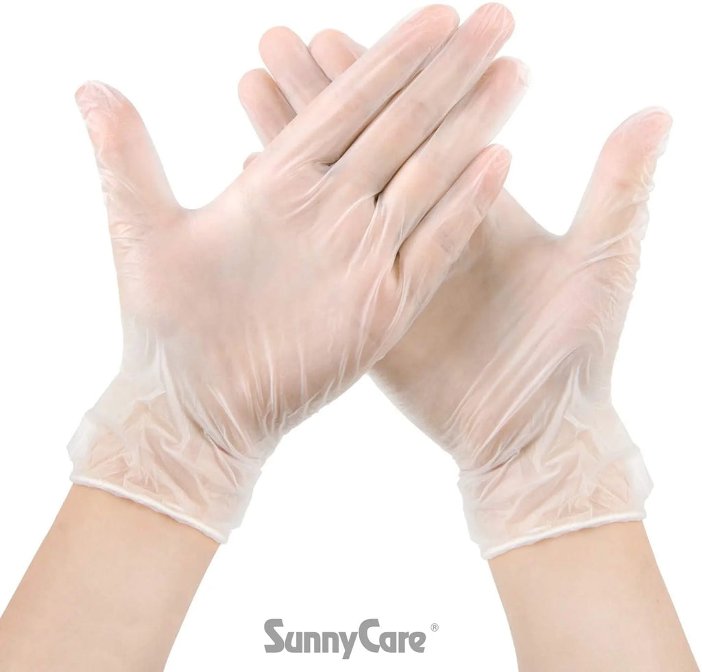 1000pcs Vinyl Disposable Gloves Powder Free XL C565257
