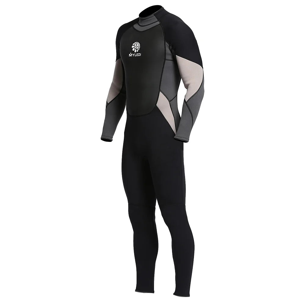 Men's 3mm Back Zip Full Body Wetsuit A33006