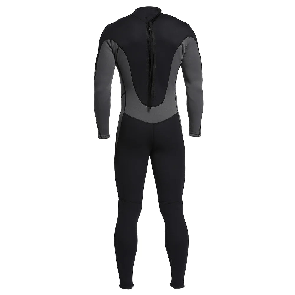 Men's 3mm Back Zip Full Body Wetsuit A33006