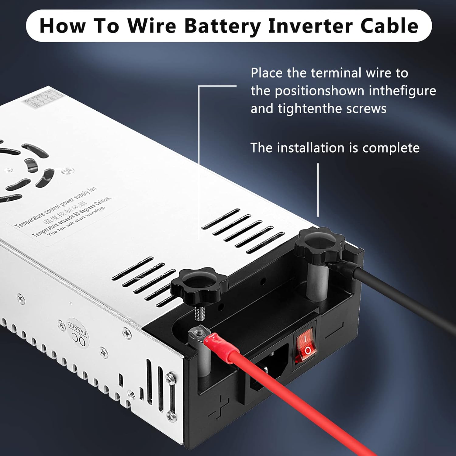 110V AC to 12V DC Converter Power Supply Adapter, 50A 600W, Pack of 2 V333620