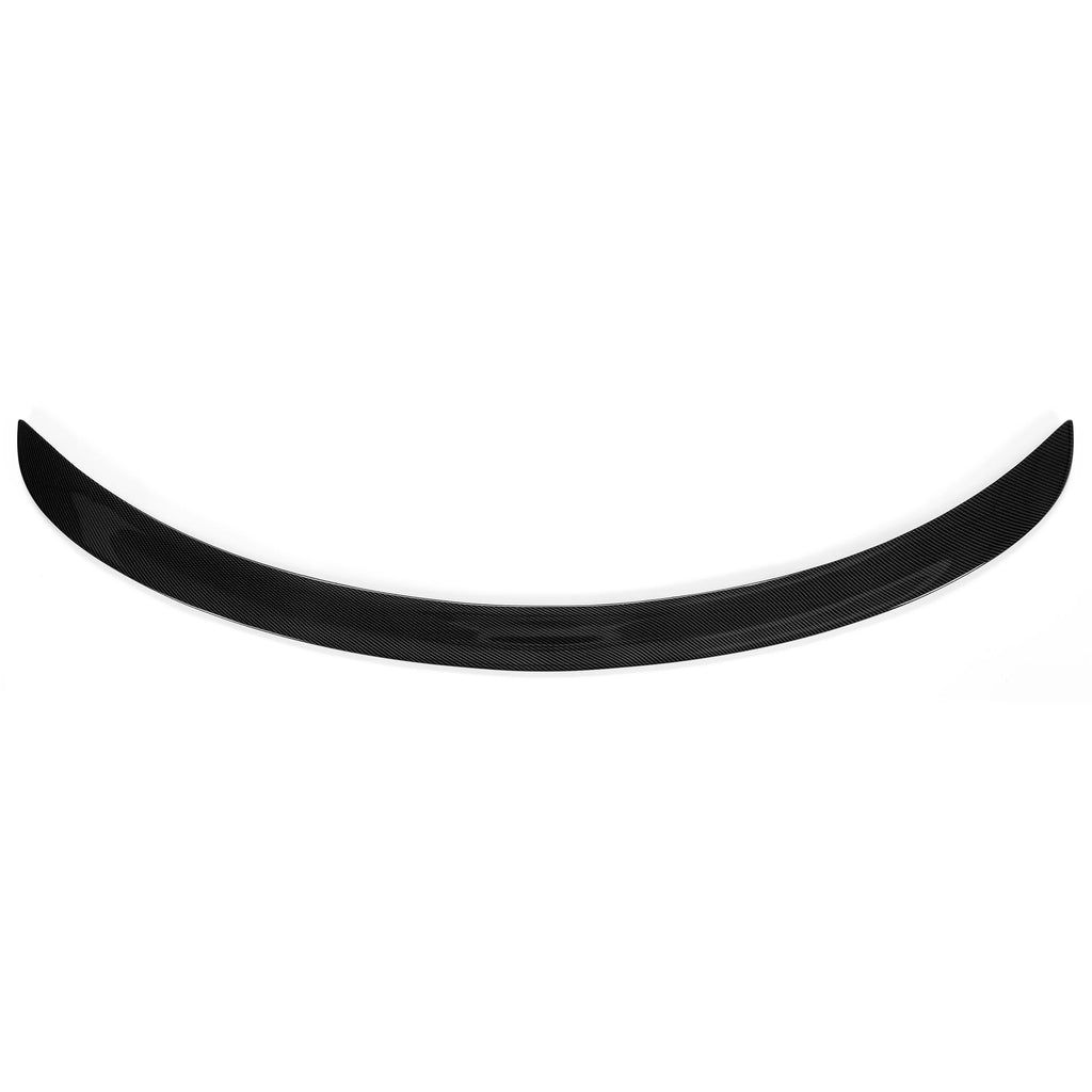 Glossy Carbon Fiber Rear Trunk Lip Spoiler Wing E165182