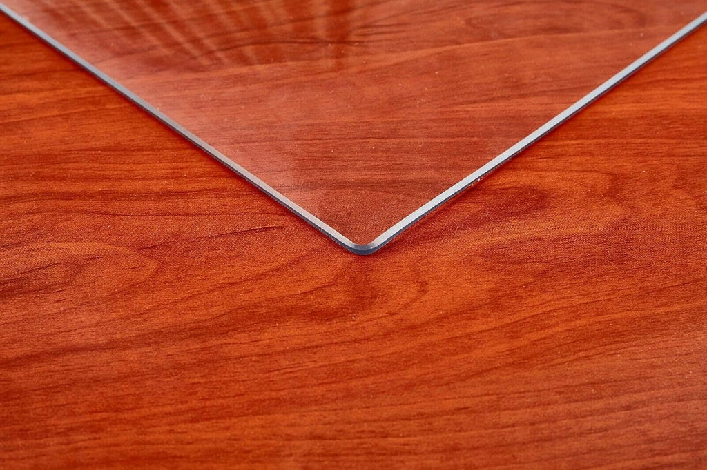 Clear 1.5mm Thick PVC Table Protector (24x36) Pack of 2 M640880