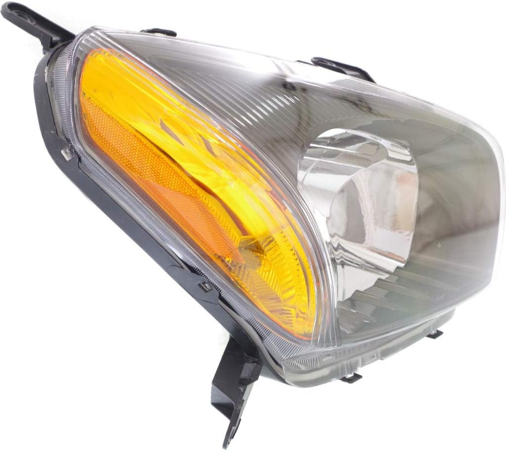 Black Passenger Side Headlight Assembly E766763