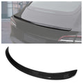Glossy Carbon Fiber Rear Trunk Lip Spoiler Wing E165182