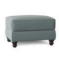 Black Walnut Rectangle Standard Ottoman D49244