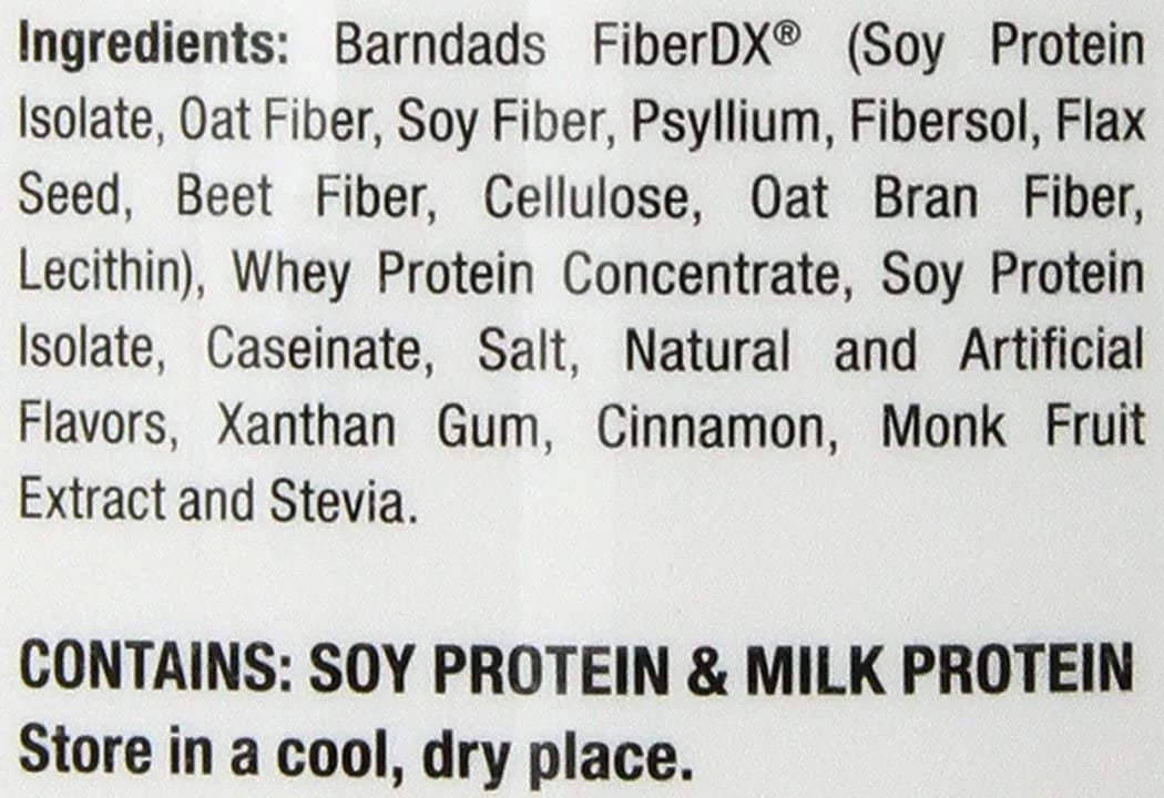 Fiber Supplement, Cinnamon Bun, 600g J3207