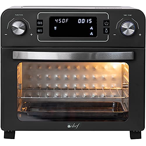 24 QT 1700 Watt Toaster Oven with Air Fryer W746822