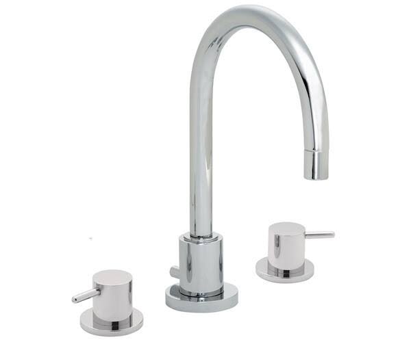 Satin Nickel Widespread Faucet D986434
