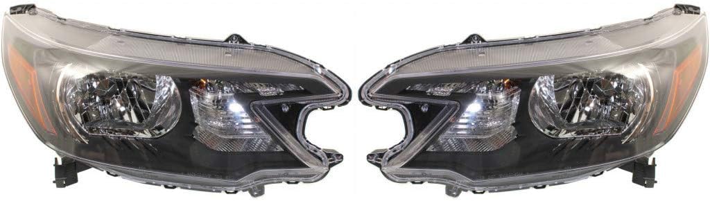 Headlight Assembly Pair for Honda CR-V 2012 2013 2014 K107418