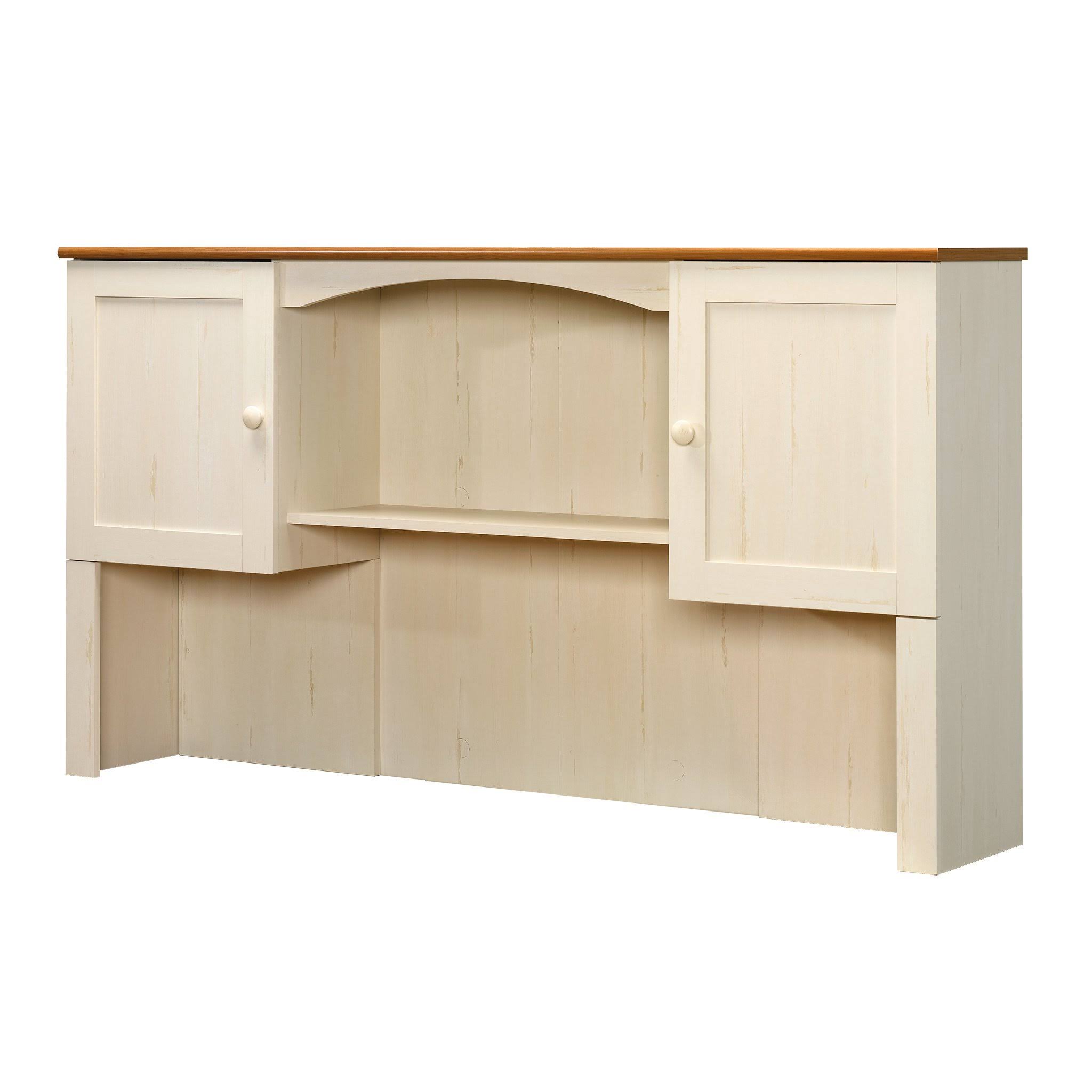 Antiqued White Hutch T80669