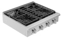30 in. Stainless Steel Slide-in Natural Gas Rangetop with 4 Burners I2490