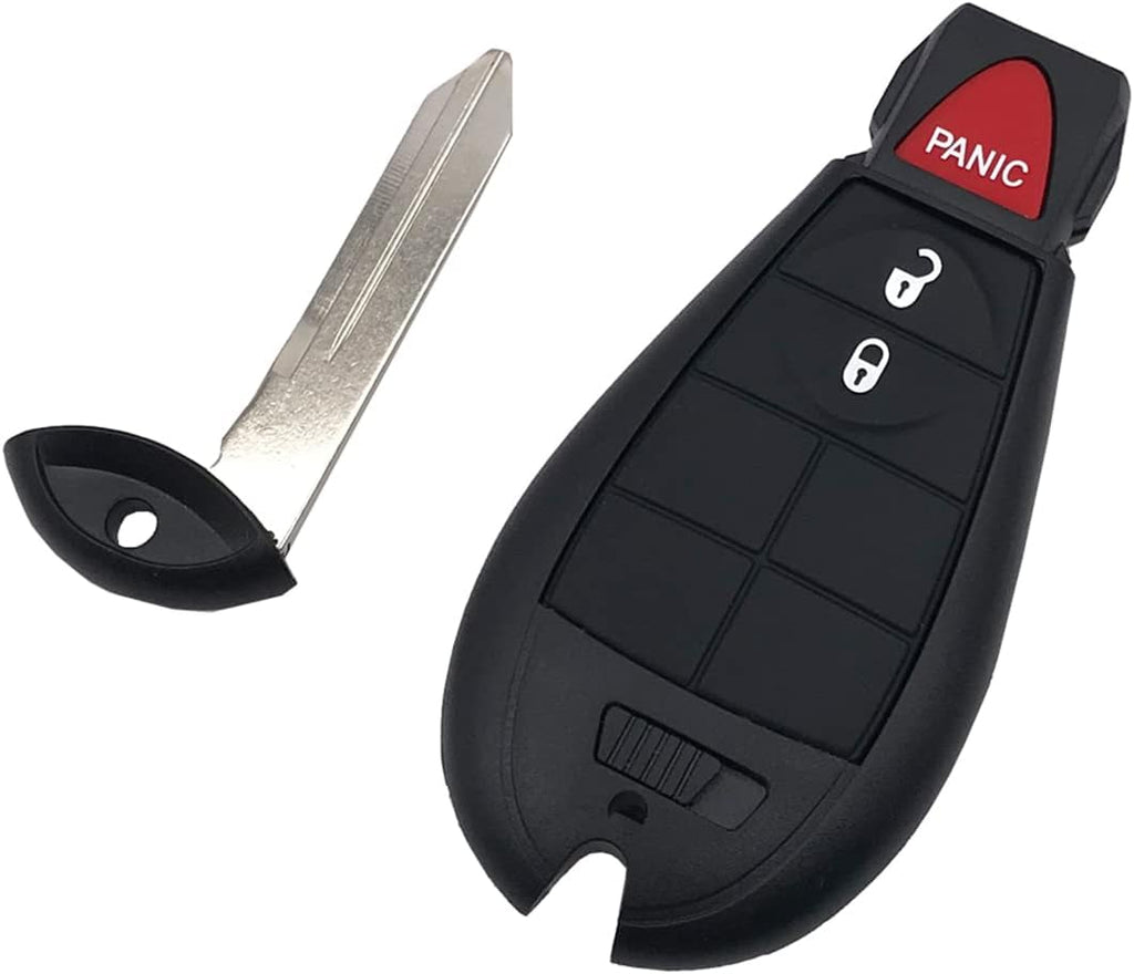 3 Buttons Key Fob Case Shell for Dodge Ram Truck M929