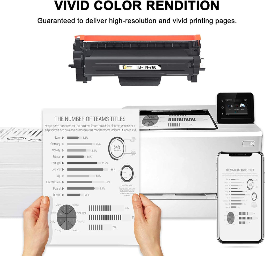 Black 4-Pack Compatible Toner Cartridge Q101407