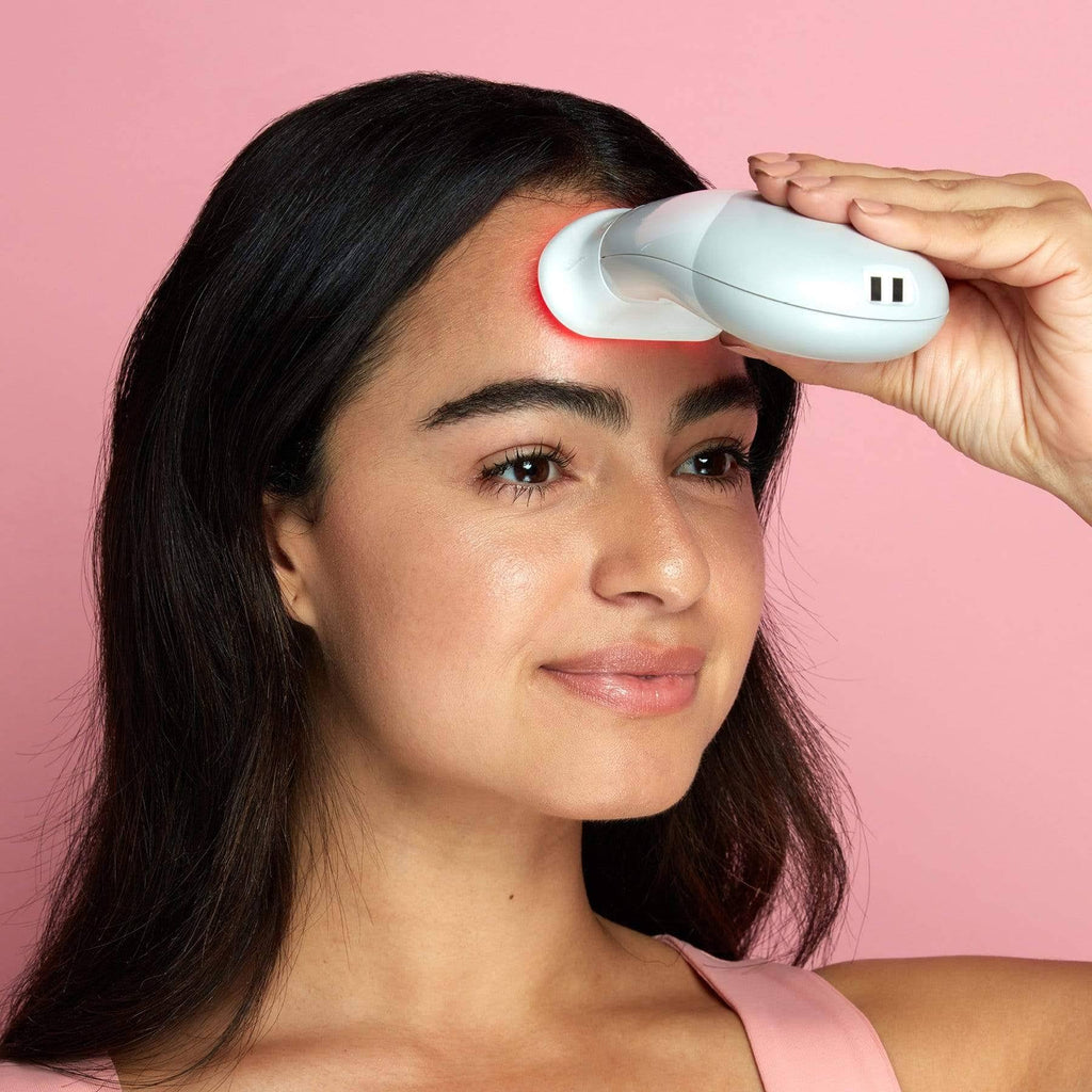 White Trinity Facial Trainer Kit with Wrinkle Reducer Attachment L460