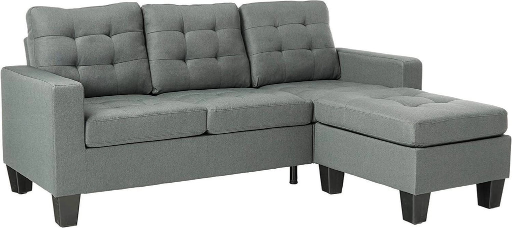 Gray Sectional Sofa with Chaise Q3461