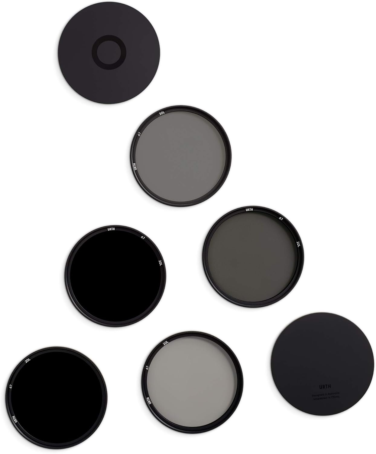 67mm ND2 ND4 ND8 ND64 ND1000 Lens Filter Kit H58693