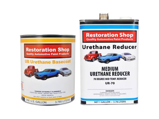 Sonic Blue Metallic Urethane Basecoat Clearcoat Car Auto Paint Complete Medium Gallon Kit S72166