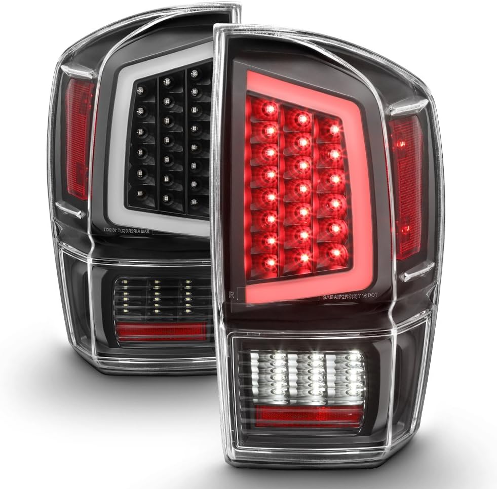 Black Full LED Tail Lights Brake Lamps E3982