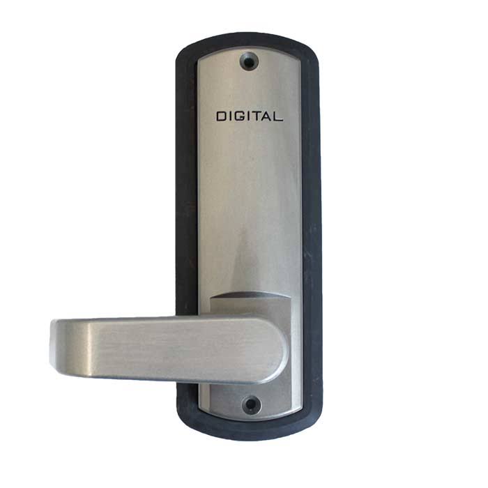 Jet Black Marine Grade Mechanical Keyless Lever Lock A857