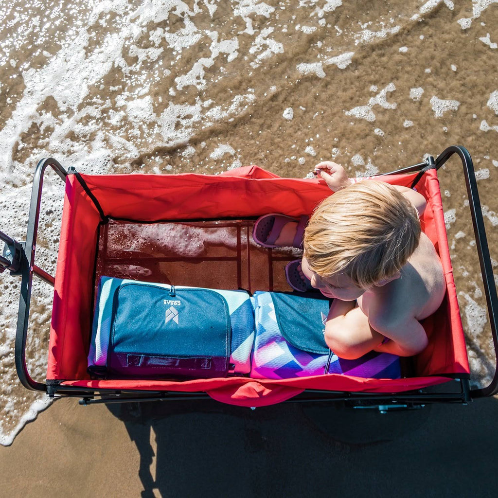 Red Sand-Free Beach Wagon R22246