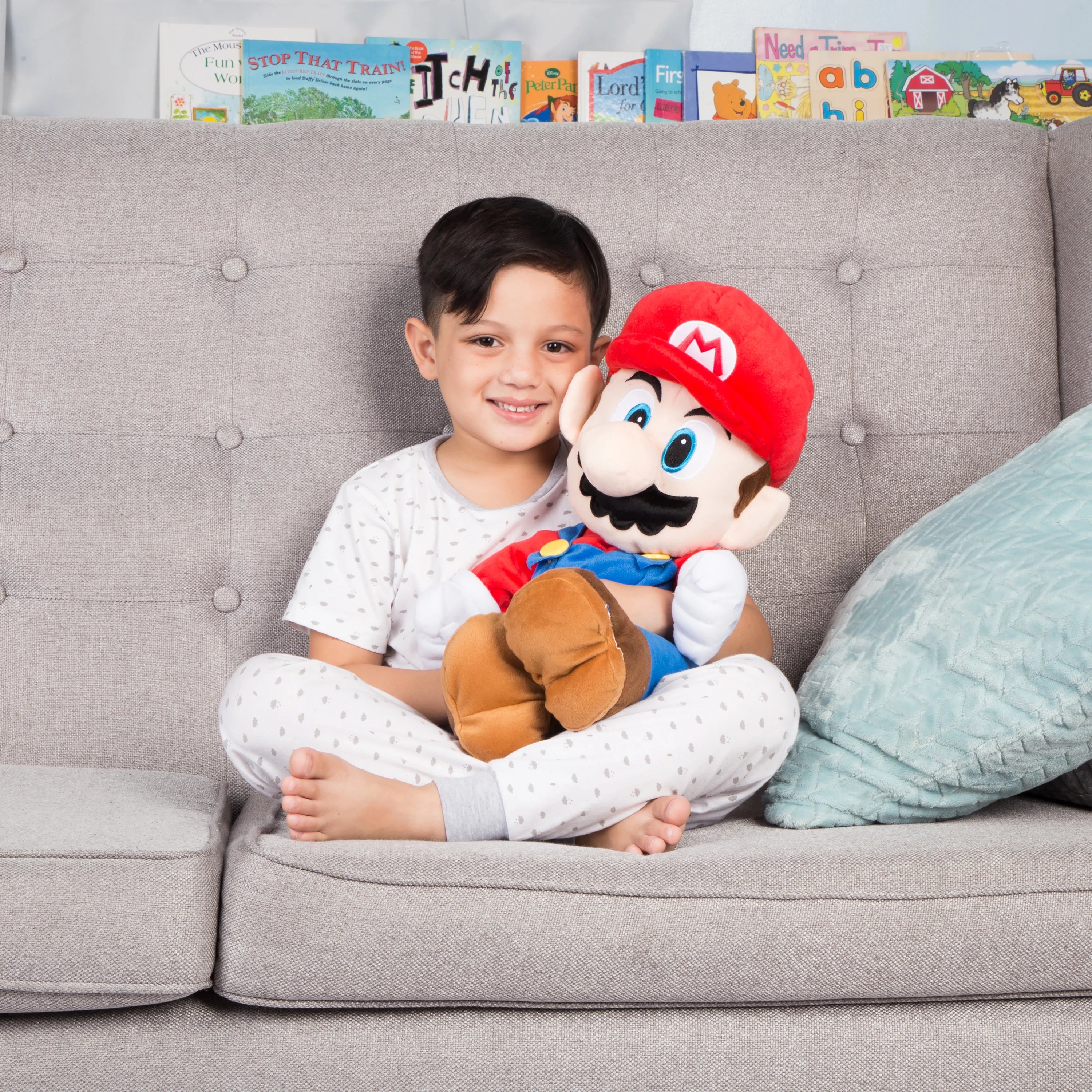 Red Plush Pillow Buddy V269