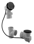 Black Cable Drive Bath Waste N58941