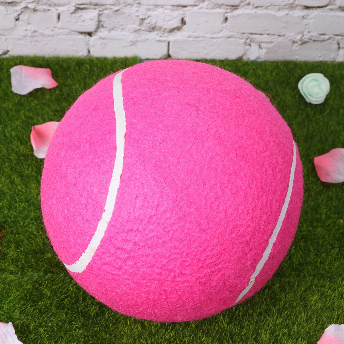 Inflatable Rubber Ball Large Pink C4685