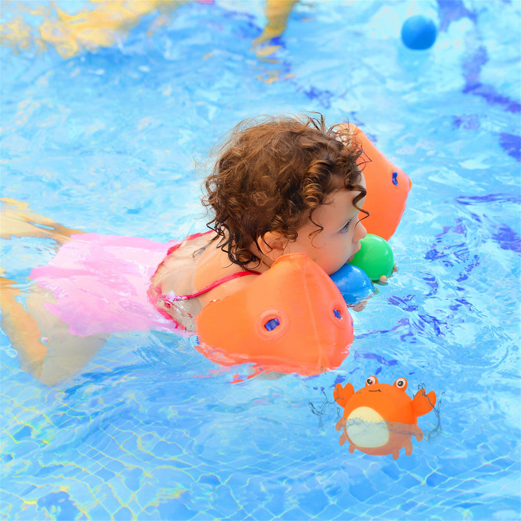 Refillable Silicone Crab Splash Balls for Kids Pool G607
