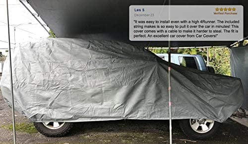 SUV Car Cover with Fleece Lining S14806