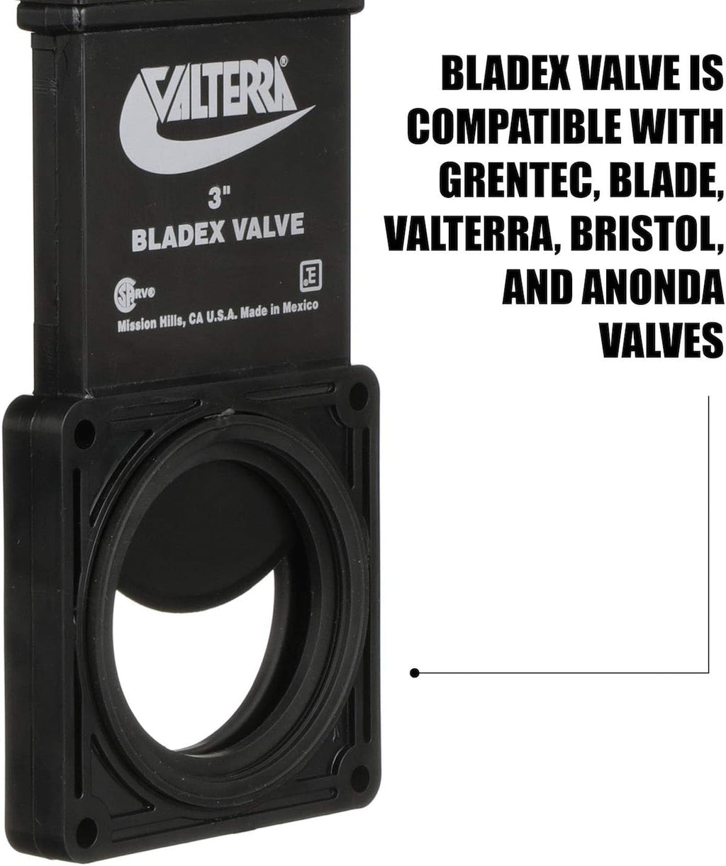 3-Inch Waste Valve Body with Metal Handle B678
