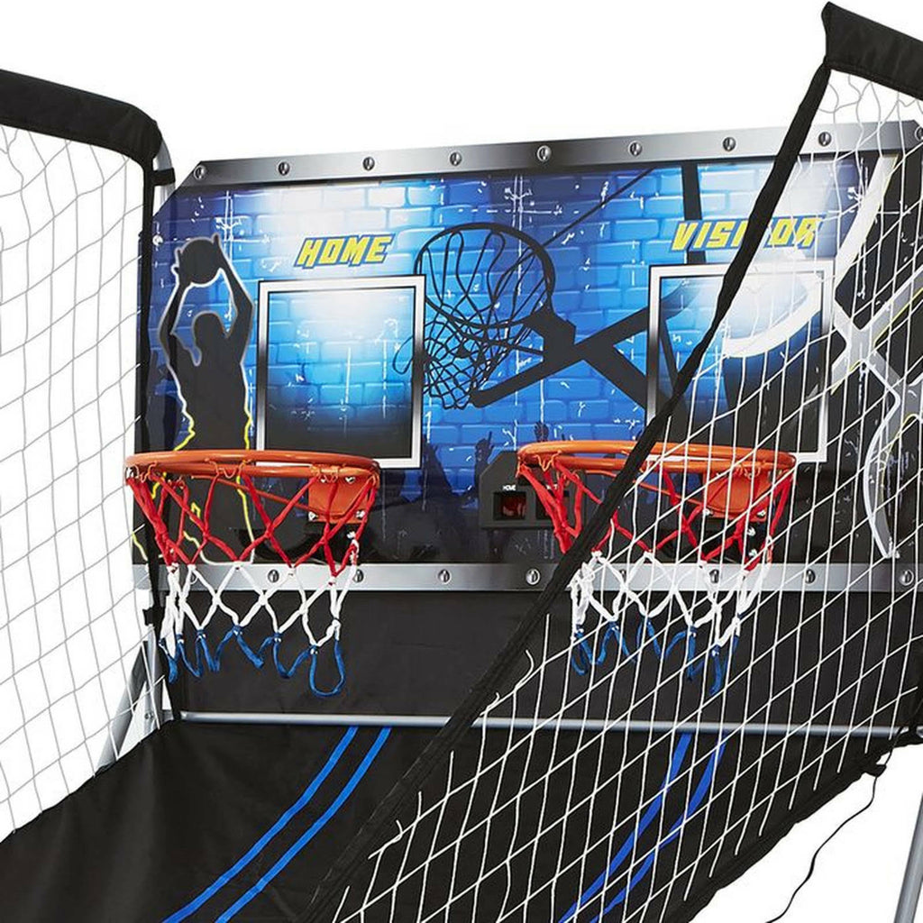 2-Player Arcade Basketball Game with 8 Options D512