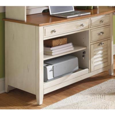 Bisque Computer Credenza F400412