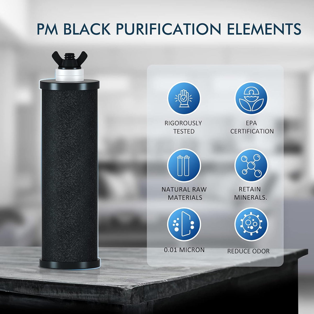 Black Purification Elements Water Purifier Replacement Filters K2977