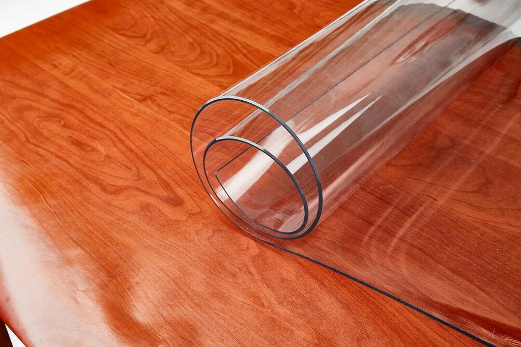 Clear 1.5mm Thick PVC Table Protector (24x36) Pack of 2 M640880