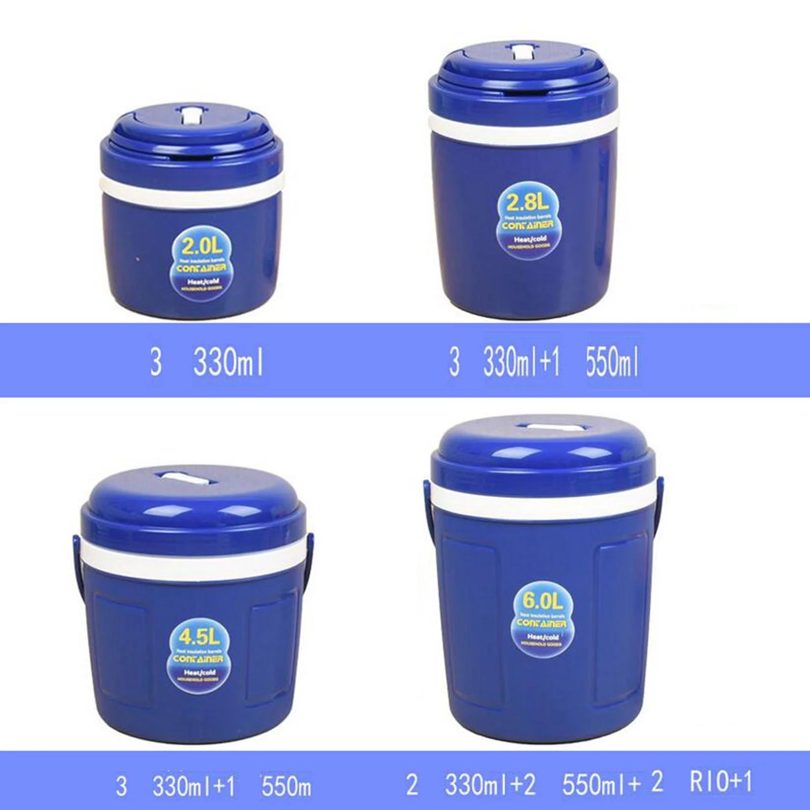 Green Insulated Beverage Bucket 4.5L I406