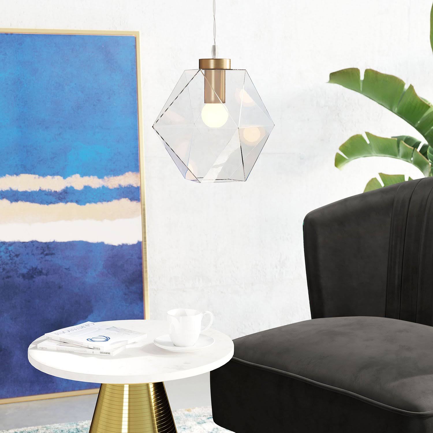 Ceiling Lamp Gold F798772