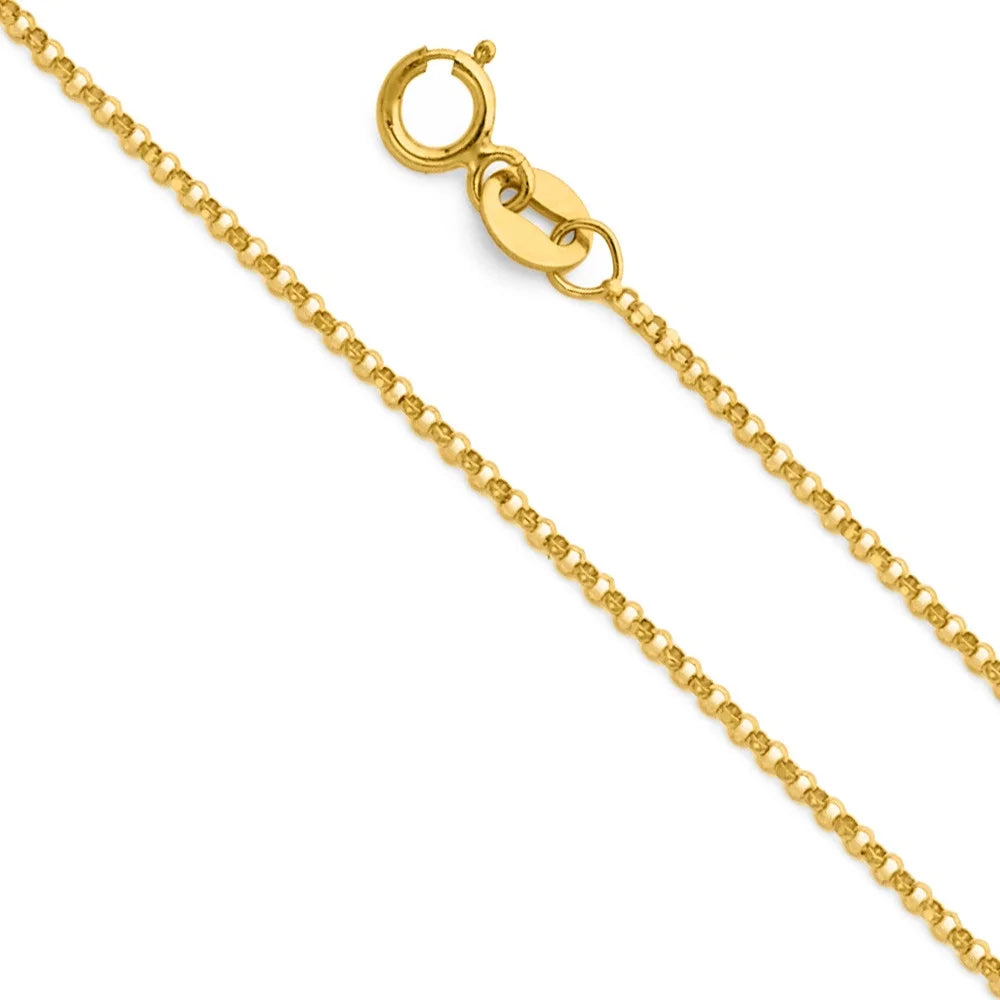 14K Yellow Gold Cherub Pendant Necklace with 18" Chain Z1425