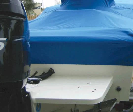 T-Top Boat Covers Without Bow Rail Pacific Blue U3107