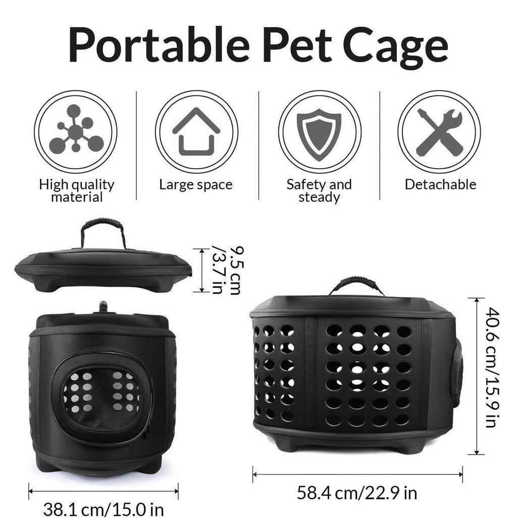 23-Inch Large Hard Cover Pet Carrier W1203